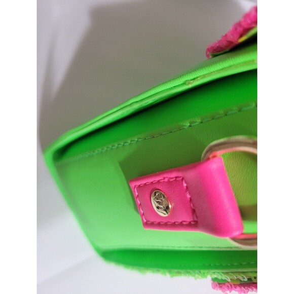 Minnie Mouse Exclusive Color Block Neon Sequin Crossbody Bag - Picture 4 of 8